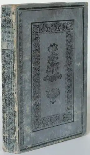 Almanach des Dames 1807 Tübingen Cotta 5 Kupfertafeln 