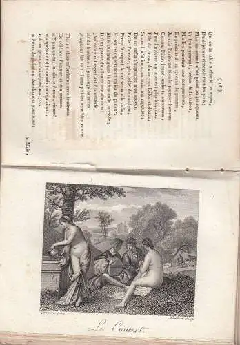 Almanach des Dames 1807 Tübingen Cotta 5 Kupfertafeln