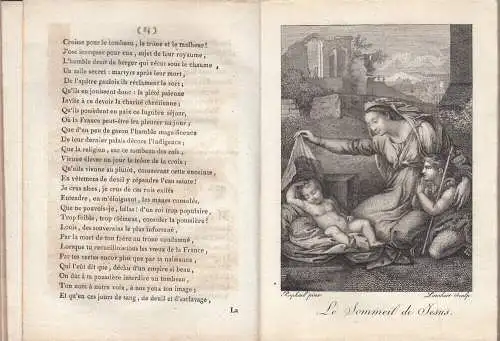 Almanach des Dames 1807 Tübingen Cotta 5 Kupfertafeln 
