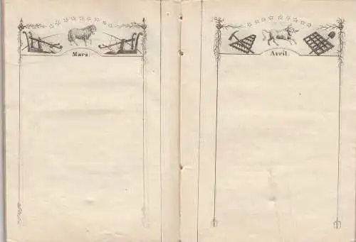 Almanach des Dames 1807 Tübingen Cotta 5 Kupfertafeln 