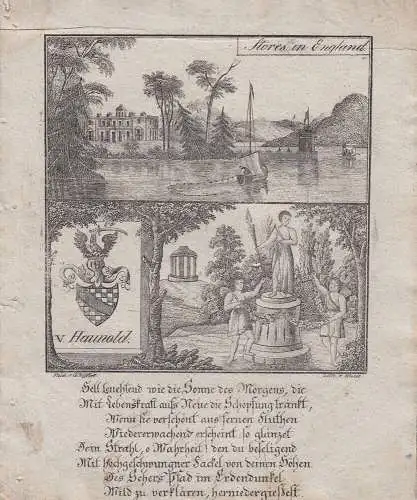 Stores Windermere Lake United Kingdom Great Britain Orig. Lithografie 1830  