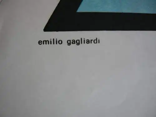 Vini di Sicilia Werbeplakat Entwurf Emilio Gagliardi 1975 Palermo