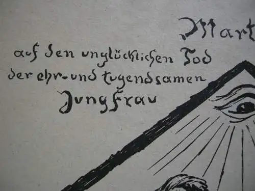 Alfred Kubin (1877-1959) Marterl Helena Asen Orig Federlithografie 1926 Unpaar