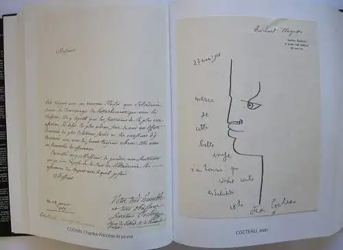 CZWIKLITZER Handschrift Maler Bildhauer Faksimile Paris 1976 Brief als Kunstwerk