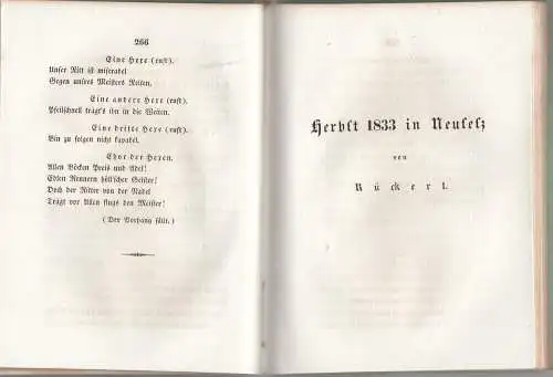 Nikolaus Lenau Frühlingsalmanach Erstdruck Lenau Kerner 1835