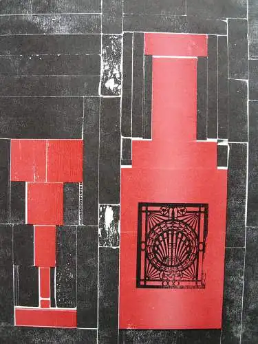 Günther Tobisch Vino typico Orig Typographik 1983 signiert 
