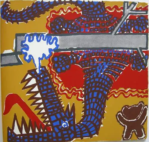 Klaus Pfeffer Bobbis Abenteuer mit dem Drachen 8 Orig Serigraphien 1965