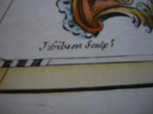 South America Südamerika Kontinentkarte kolor Orig Kupferstichkarte Gibson 1763