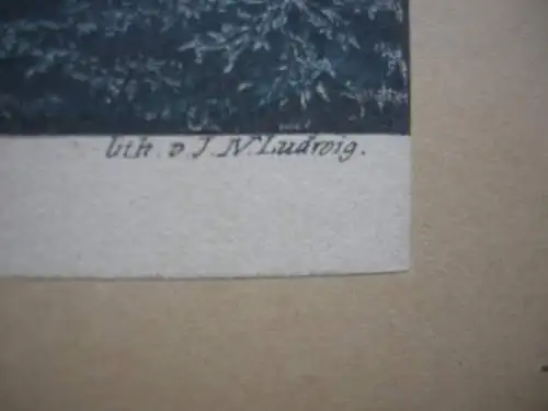 Johann N. Ludwig (1813 - ?) Starnberg Ansicht Starnberger See Farblithogr 1837