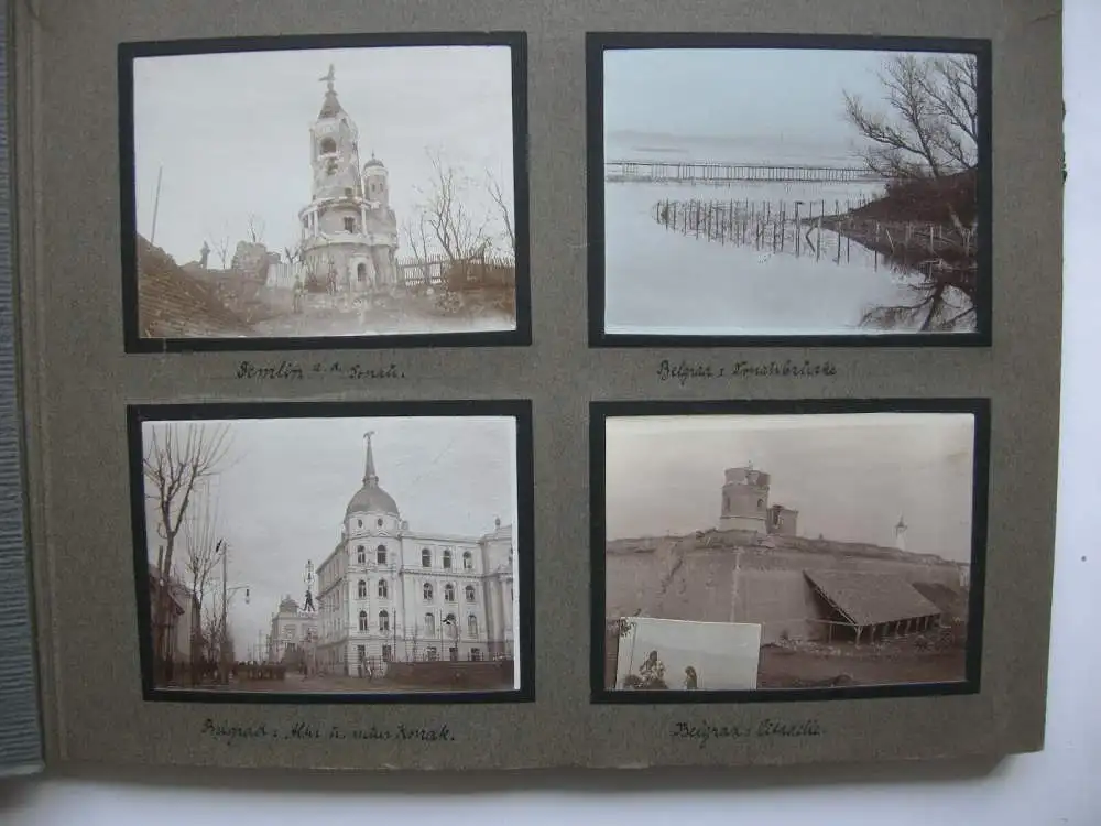 Fotoalbum 1. Weltkrieg Belgrad Serbien Bulgarien Veles Üsküb Türkei Ungarn 64 Fo 1