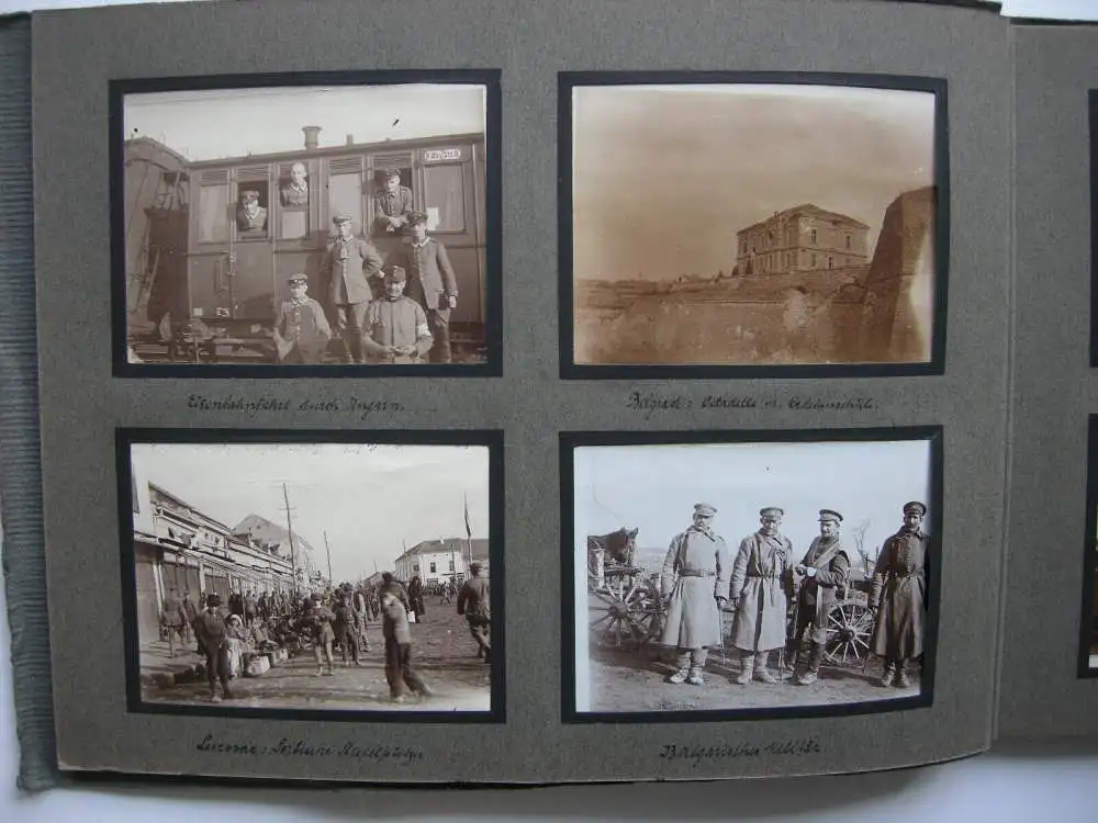 Fotoalbum 1. Weltkrieg Belgrad Serbien Bulgarien Veles Üsküb Türkei Ungarn 64 Fo 2