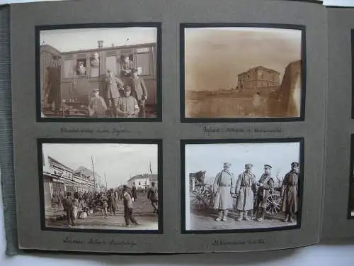 Fotoalbum 1. Weltkrieg Belgrad Serbien Bulgarien Veles Üsküb Türkei Ungarn 64 Fo