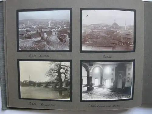 Fotoalbum 1. Weltkrieg Belgrad Serbien Bulgarien Veles Üsküb Türkei Ungarn 64 Fo