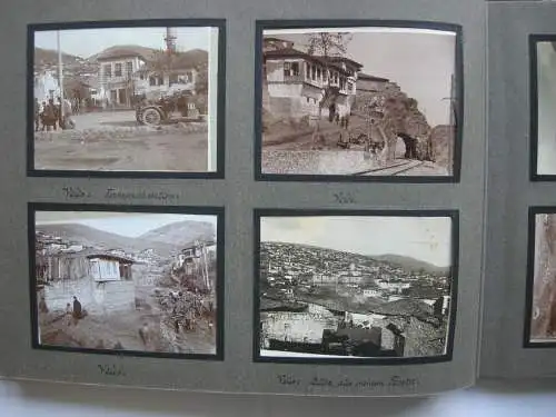 Fotoalbum 1. Weltkrieg Belgrad Serbien Bulgarien Veles Üsküb Türkei Ungarn 64 Fo