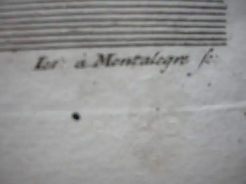 Otto Heinr v Friesen (1654-1717) poln Geheimrat Kupferstich Montalegre 1711