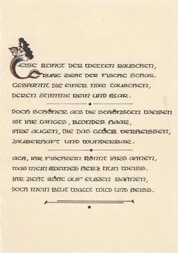 Kleine Kostbarkeiten Gedichte Manuskript Aquarelle Kalligraphie 1948 Unikat
