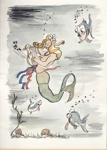 Kleine Kostbarkeiten Gedichte Manuskript Aquarelle Kalligraphie 1948 Unikat
