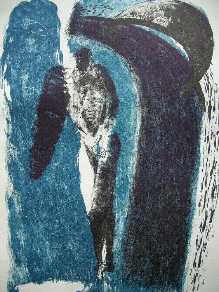 Rosa Loy (Sibille Rauch1958) Francesca E Pound Orig. Lithografie signiert 1990 1