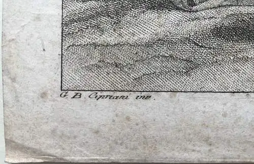 Francesco Bartolozzi (1727-1815) Ciprianis Drawings Titelbl. Punktierstich 1800