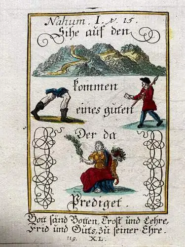 Alkolor geistl Emblemkupfer Bodenehr Licht Recht Bosheit Hirte Rebus 1699