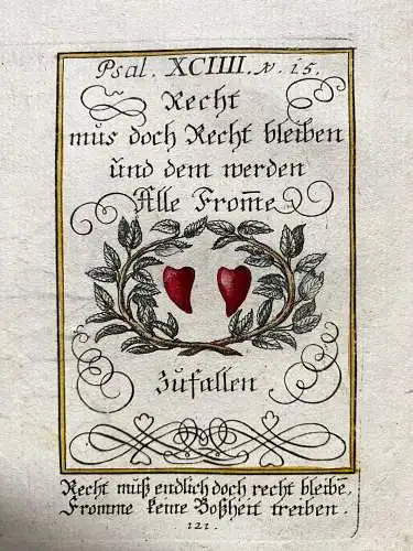 Alkolor geistl Emblemkupfer Bodenehr Licht Recht Bosheit Hirte Rebus 1699