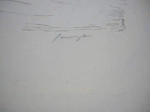 Max Slevogt (1868-1932) Sirenen des Nereus Orig Lithografie signiert 1920
