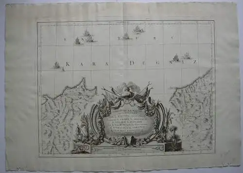 Osmanisches Reich Blatt I Orig Kupferstich Rizzi Zamoni Remondini 1777  