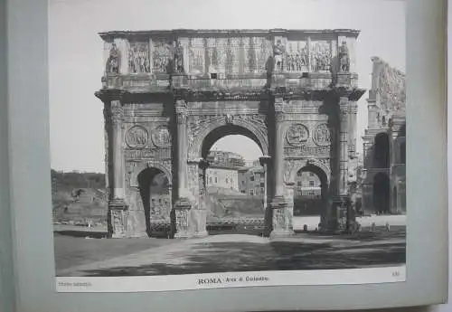 Italien Roma Neapel Album 33 Fotographien Albumin Alinari um 1890