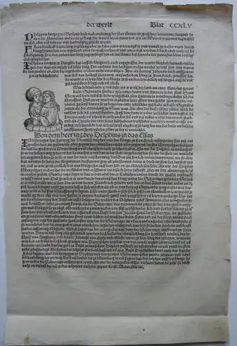 Cosmas Nikolaus Barholomäus montagnana Orig Holzschnitt Schedel Weltchronik 1493