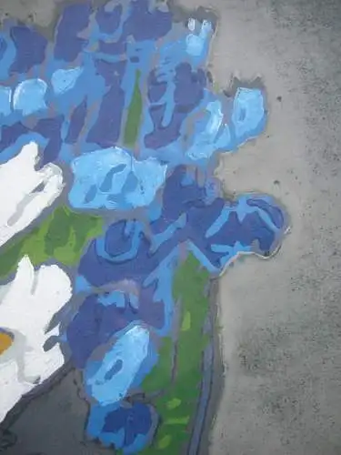 Klaus Fußmann (1938)  Figuren Orig Radierung 1981 signiert Probedruck