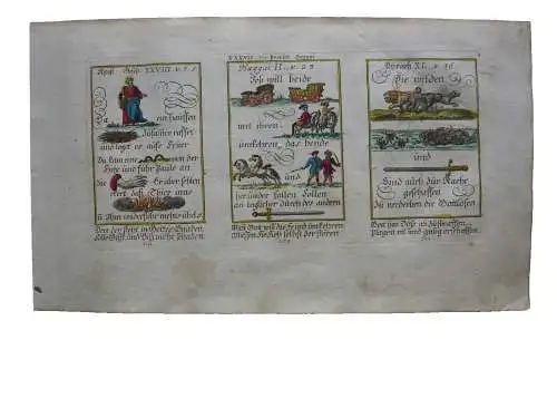 Alkolor geistl Emblemkupfer Bodenehr Schlange ins Feuer Feind bekehre Rebus 1699
