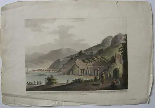 Luigi Mayer (1755-1803) Fethiye Telmessos Amphitheater Türkei Aquatinta 1810