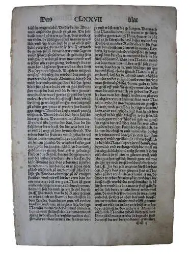 Märtyrium der Heiligen Gorgonio u.  Theodoro Holzschnitt Postinkunabelblatt 1505