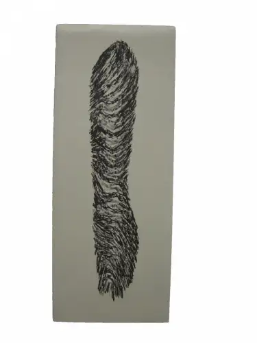 Raoul UBAC  (1910-1985)  Einladung Vernissage Galerie Maeght Paris 1972 Lithogr