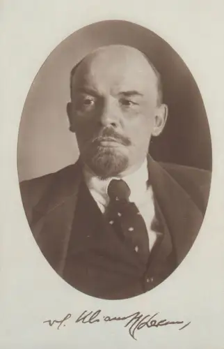 AK Fotopostkarte Portrait Karl Lenin ungelaufen um 1900