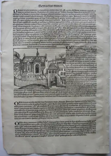 Ölbergorden Franziskus Kartarer Paulus Ven  Holzschnitt Schedel Weltchronik 1493