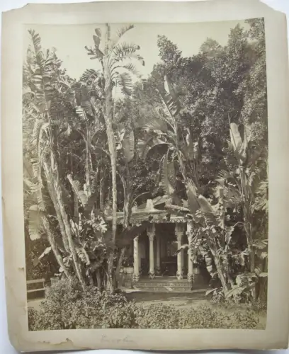 Algerien Algier Tempel Palais Gouverneur  Foto Neurdein Albumin Print um 1880
