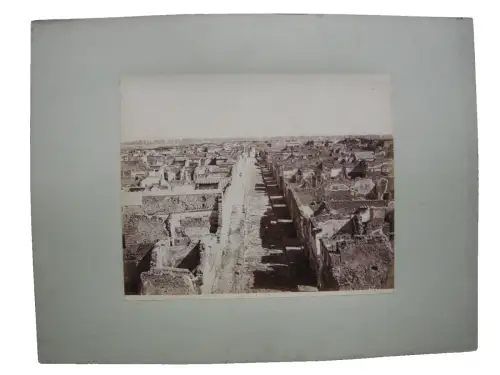 Giorgio Sommer Pompeji Vintage Albumin Fotografie ca. 1890 Italien