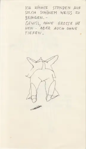 Kurt Halbritter (1924-1978) Vor dem weißen Blatt 8 Tuschzeichnungen ca 1963