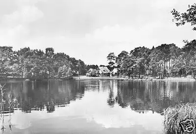 Ansichtskarte, Lehnin Mark, Partie am Gohlitzsee, 1971