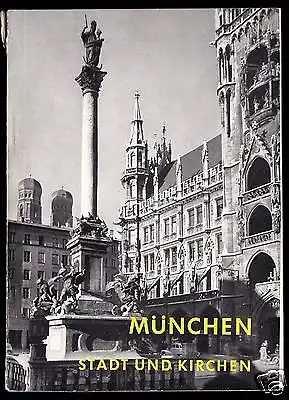 Tour. Broschüre, München - Stadt und Katholische Kirchen, 1960