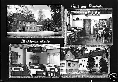 Ansichtskarte, Reudnitz Dahlener Heide, Gasthof Reudnitz, 1967
