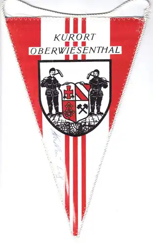 Wimpel, Kurort Oberwiesenthal und FDGB-Erholungsheim "Am Fichtelberg", 1980er