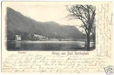 AK, Bad Reichenhall, Partie am Thumsee, 1903