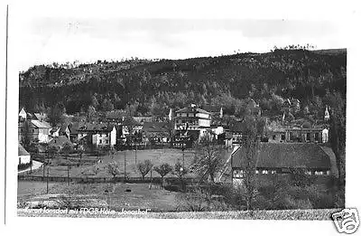 AK, Kurort Jonsdorf, Teilansicht mit FDGB-Heim "Jonashof", 1954