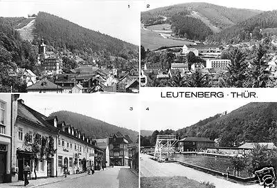 AK, Leutenberg Thür., vier Abb., 1982