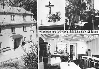AK, Ansprung Erzgeb., Bibelheim Hüttstadtmühle, ca 1970