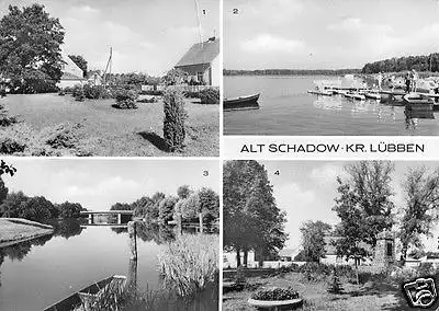 AK, Alt Schadow Kr. Lübben, vier Abb., 1978