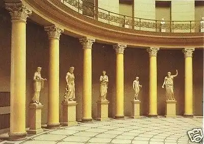 AK, Berlin Mitte, Altes Museum, Rotunde, 1987