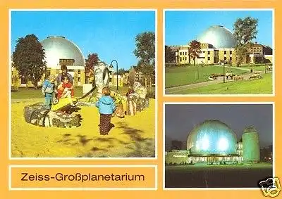 AK, Berlin Prenzlauer Berg, Zeiss-Großplanetarium, 1989
